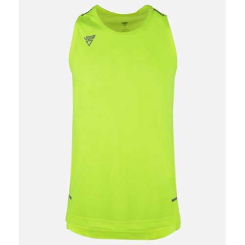 Mesh sports tank top - Flo Yellow