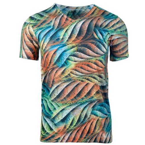 Casual Printed T-Shirt -  Multicolour