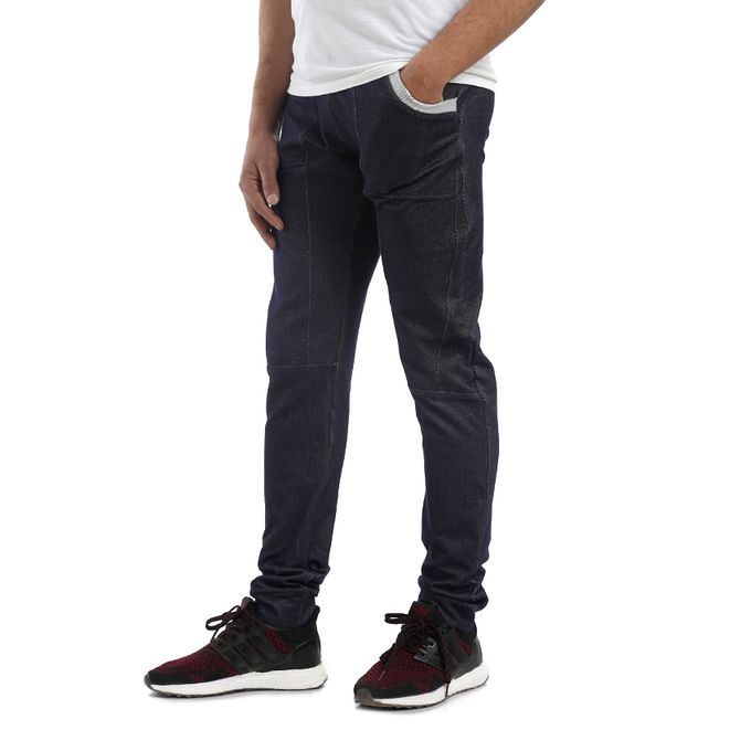 Jeans SweatPants, Active Joggers -Dark Bleu - Champsland