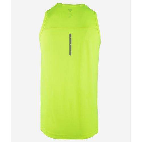 Mesh sports tank top - Flo Yellow