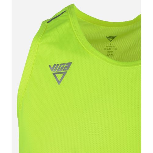 Mesh sports tank top - Flo Yellow