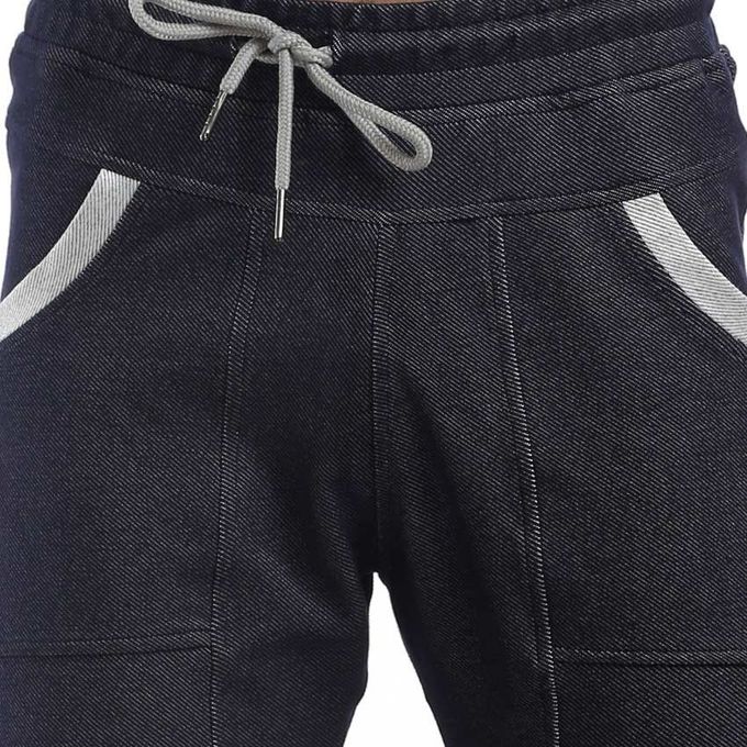 Jeans SweatPants, Active Joggers -Dark Bleu - Champsland