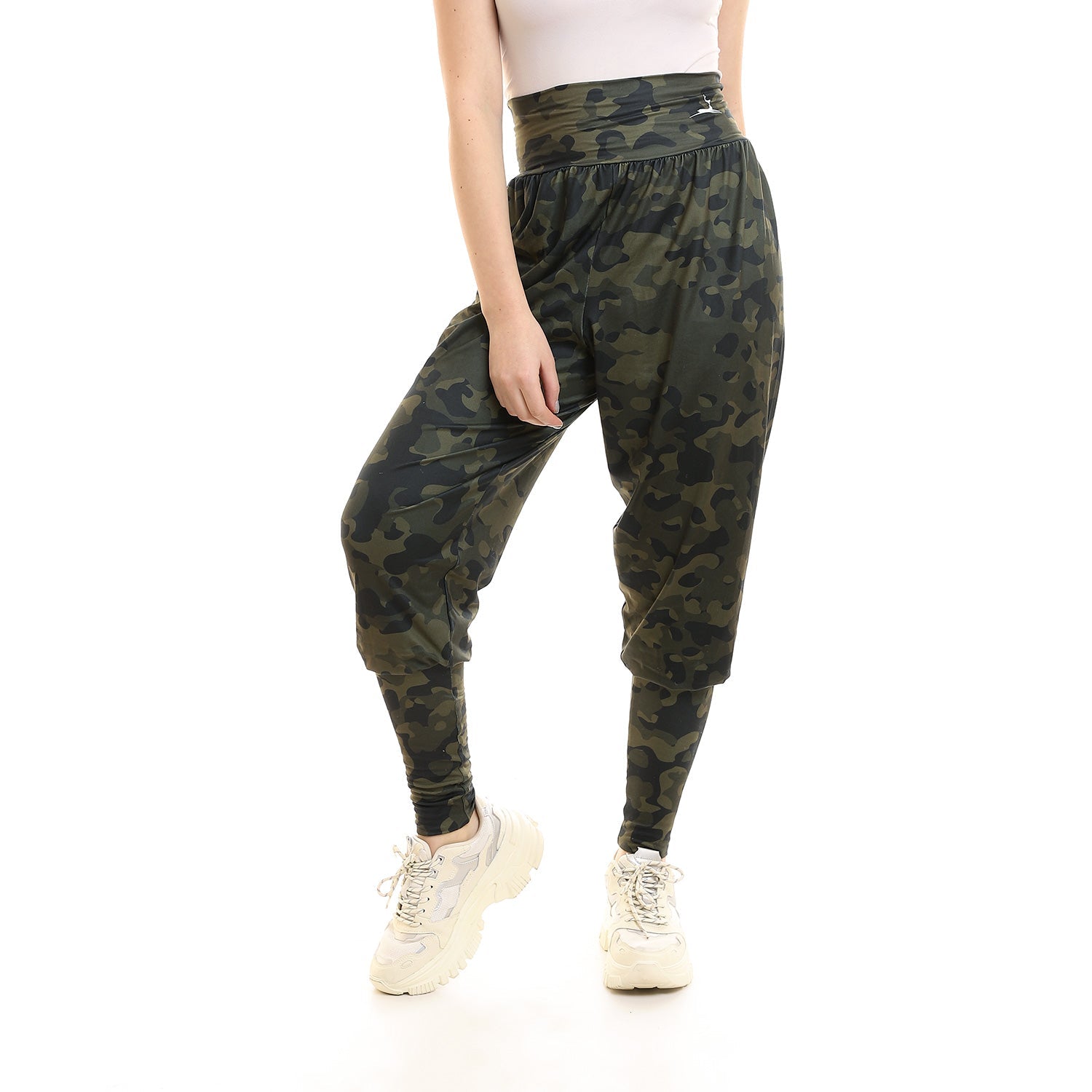 Camouflage Wide Leg Pants - Champsland