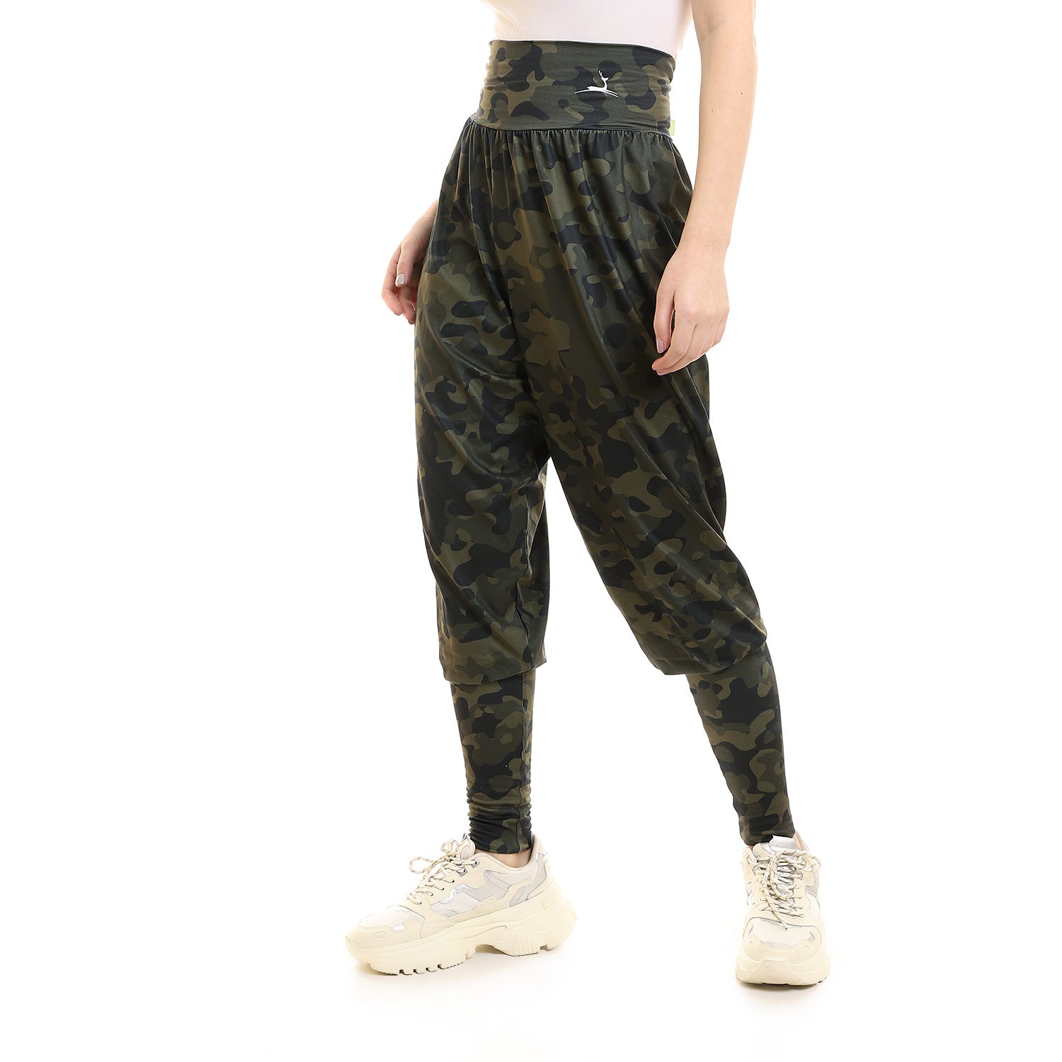 Camouflage Wide Leg Pants - Champsland