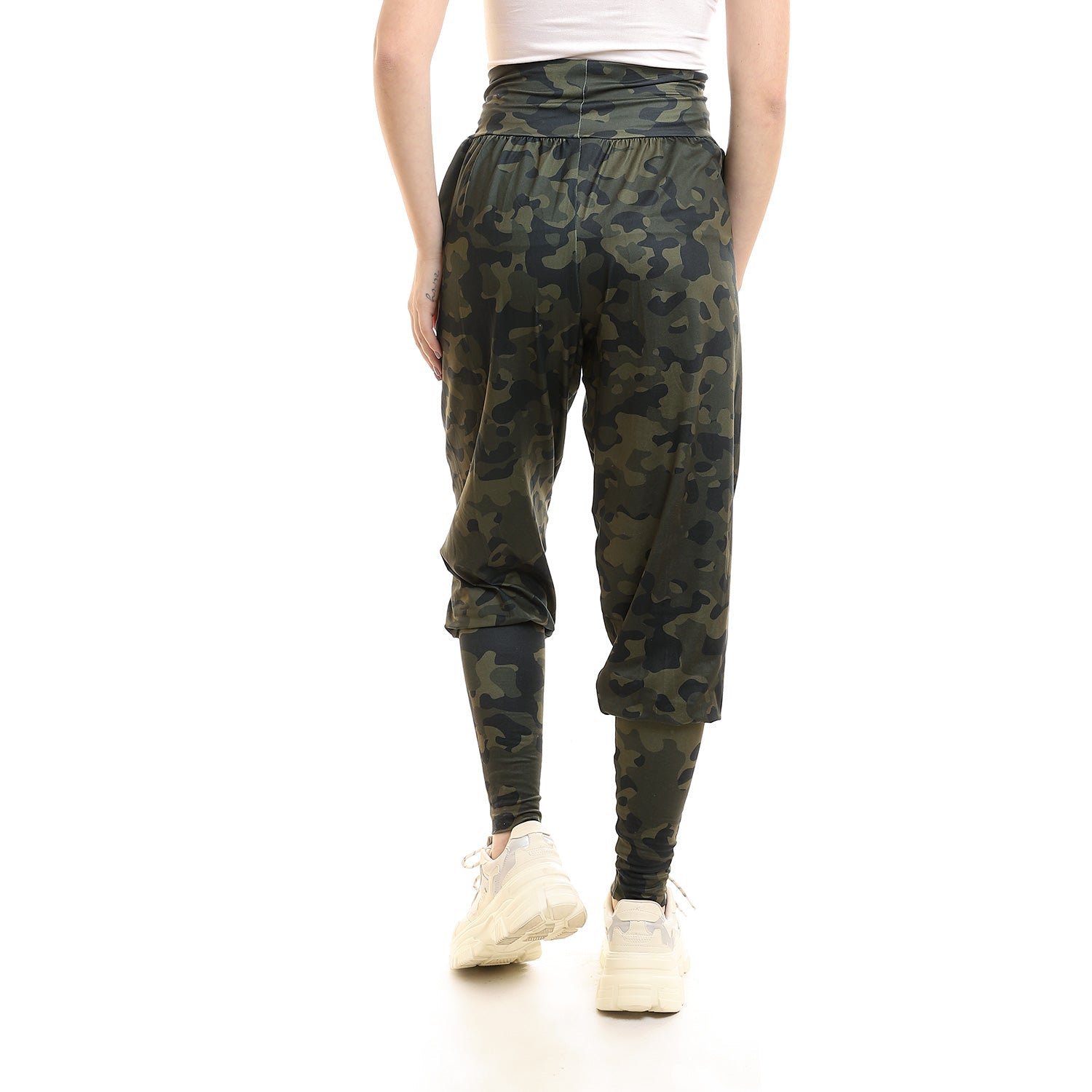 Camouflage Wide Leg Pants - Champsland