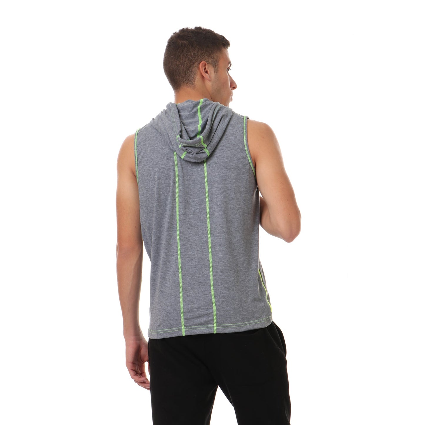 Viga contrast sleeveless hoodie - 5 colors - Champsland