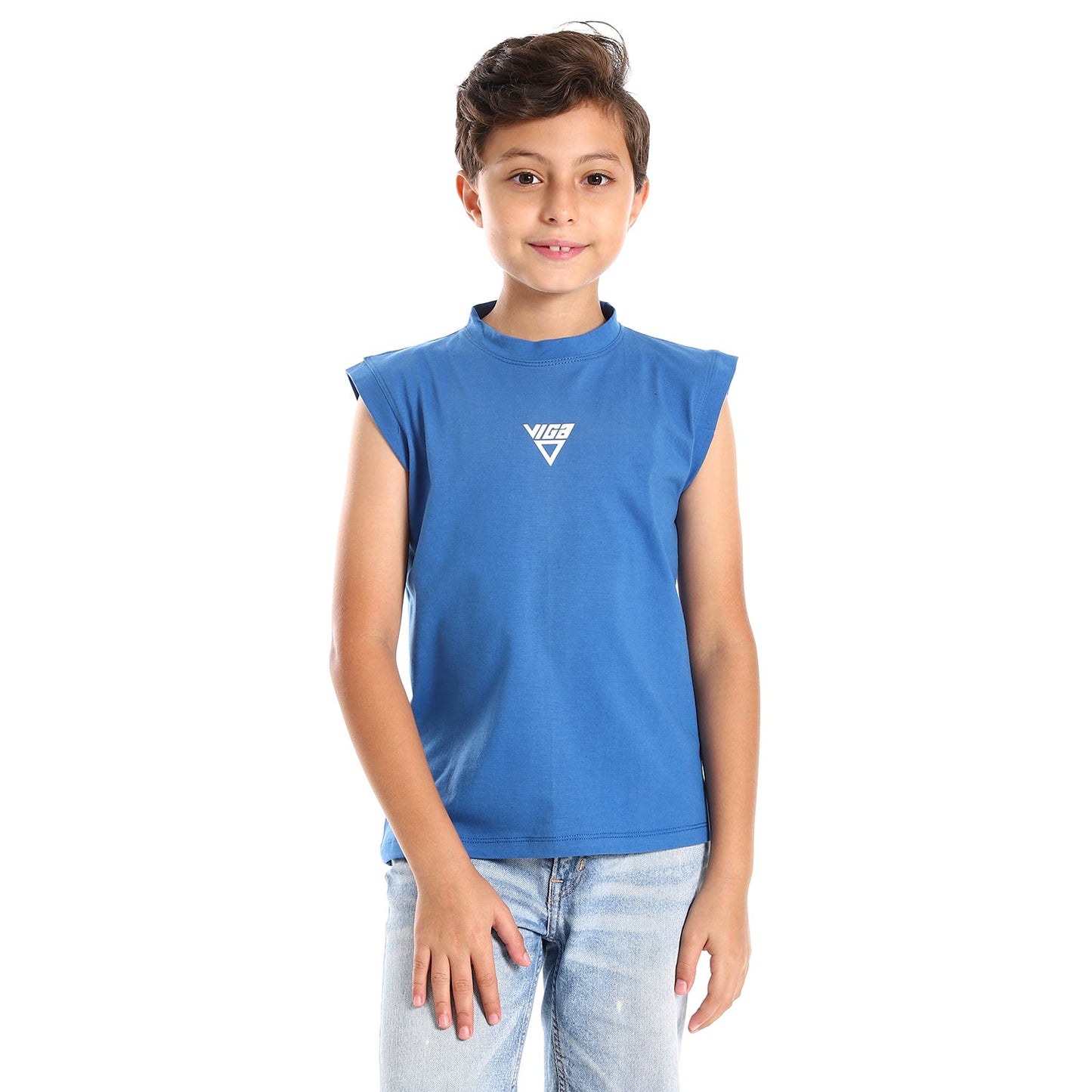 Kids Basketball plain Tank Top