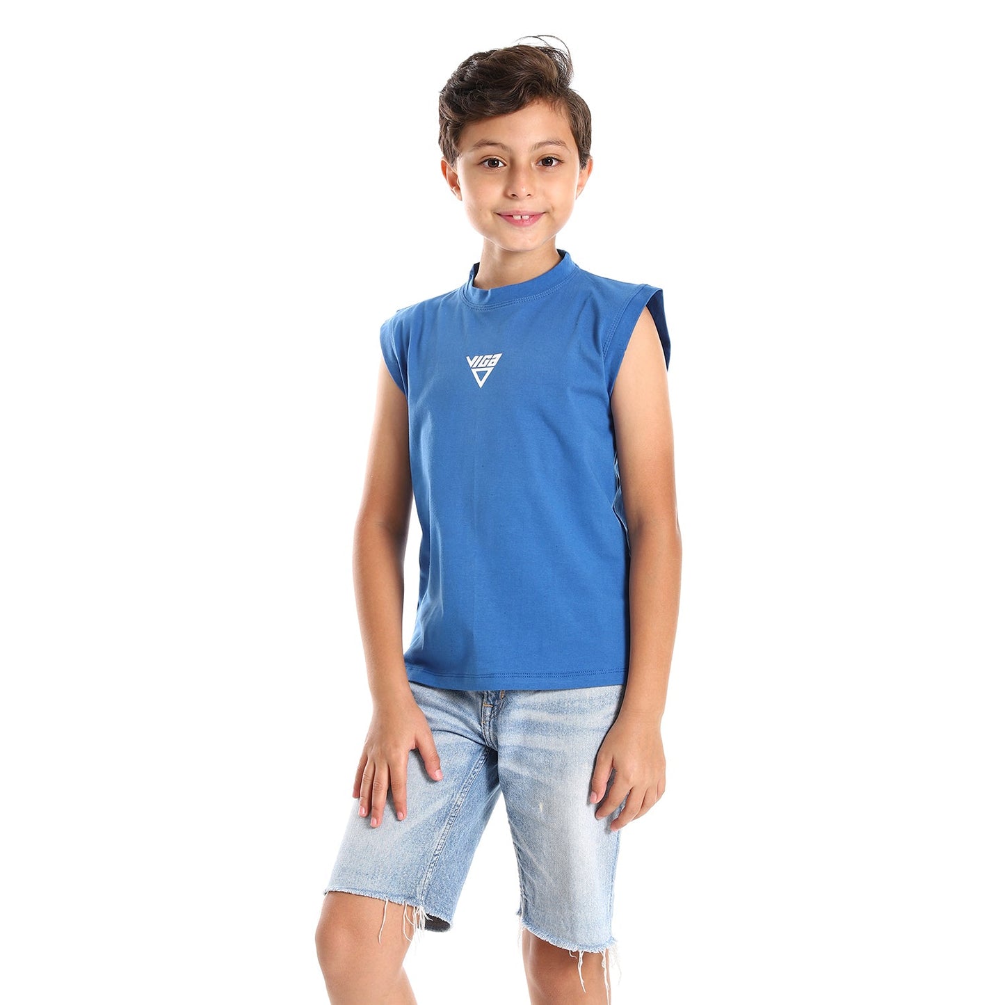 Kids Basketball plain Tank Top