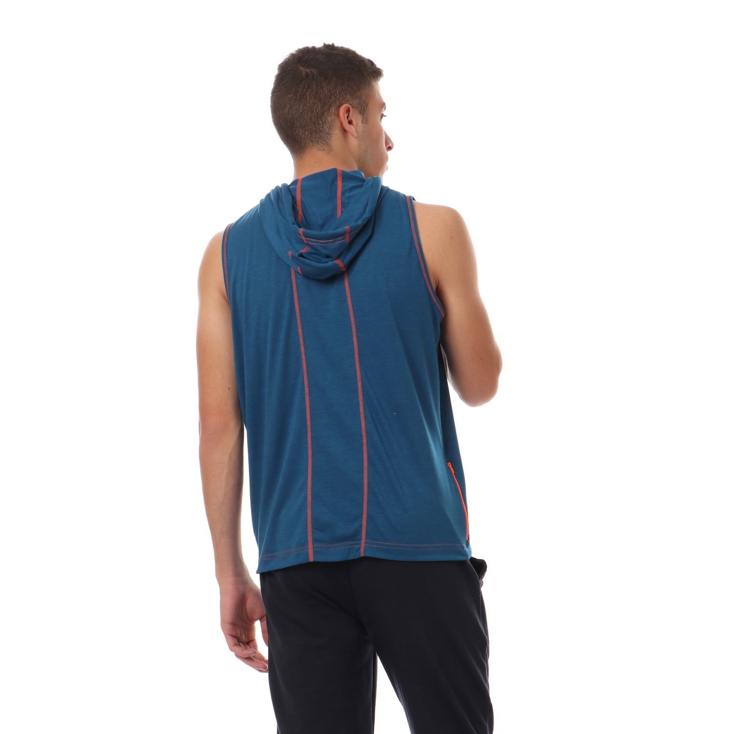 Viga contrast sleeveless hoodie - 5 colors - Champsland