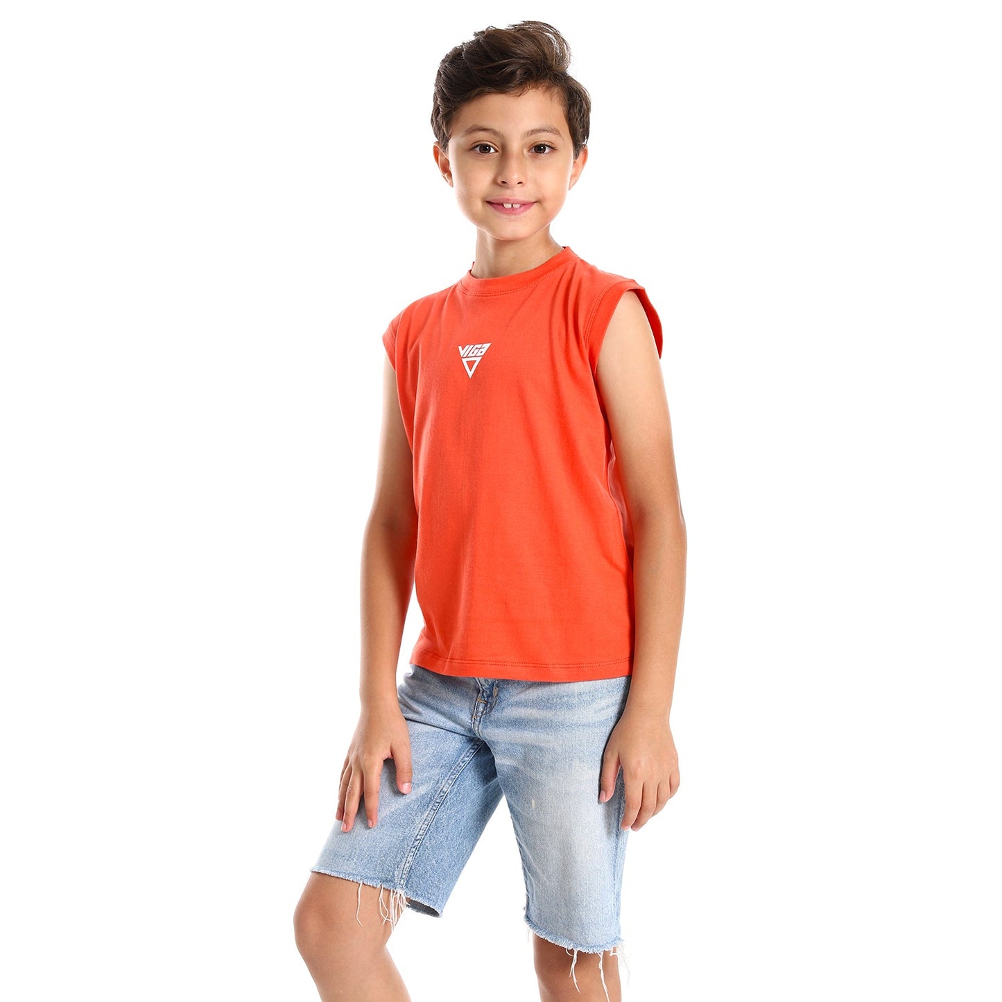 Kids Basketball plain Tank Top