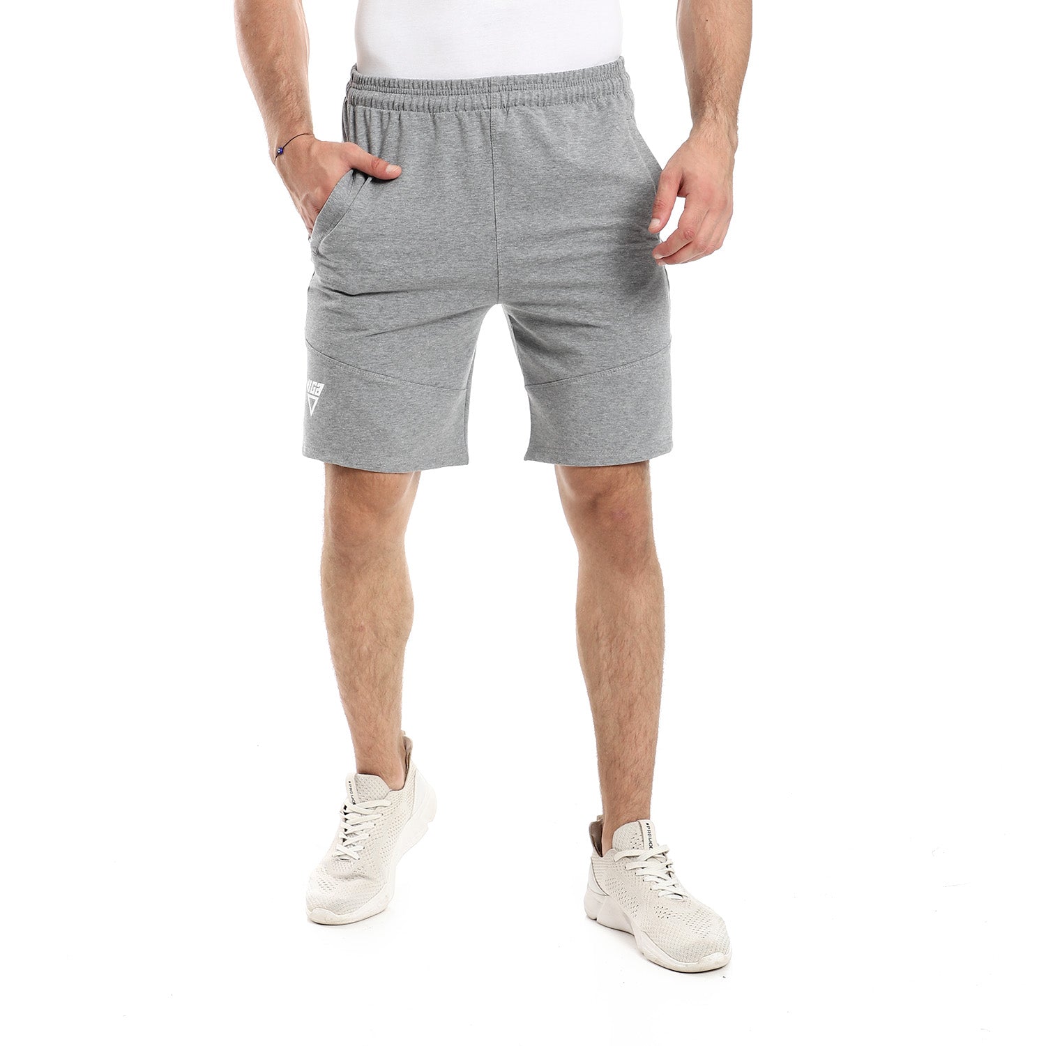 Viga Summer Milton Sweat Shorts-Light Grey - Champsland