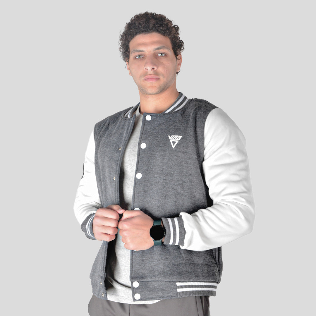 Viga Nova Bi-colored baseball jacket