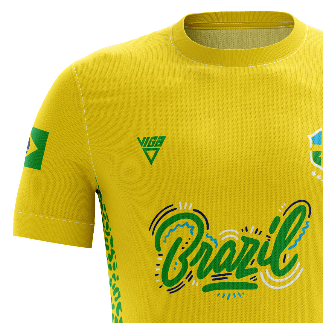 Neymar Viga soccer jersey - Brazil