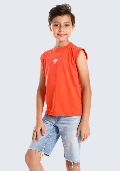 Kids Basketball plain Tank Top