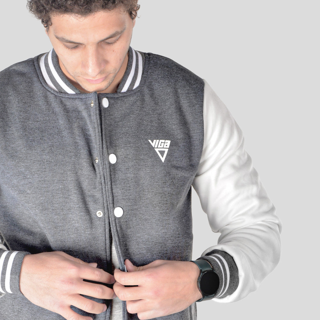 Viga Nova Bi-colored baseball jacket