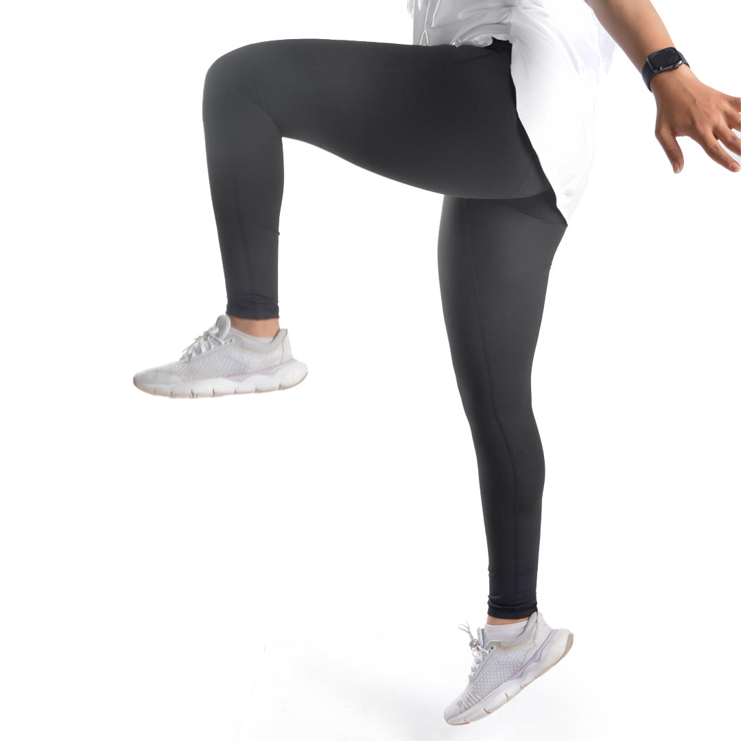 Doe side pocket elevate leggings - Black