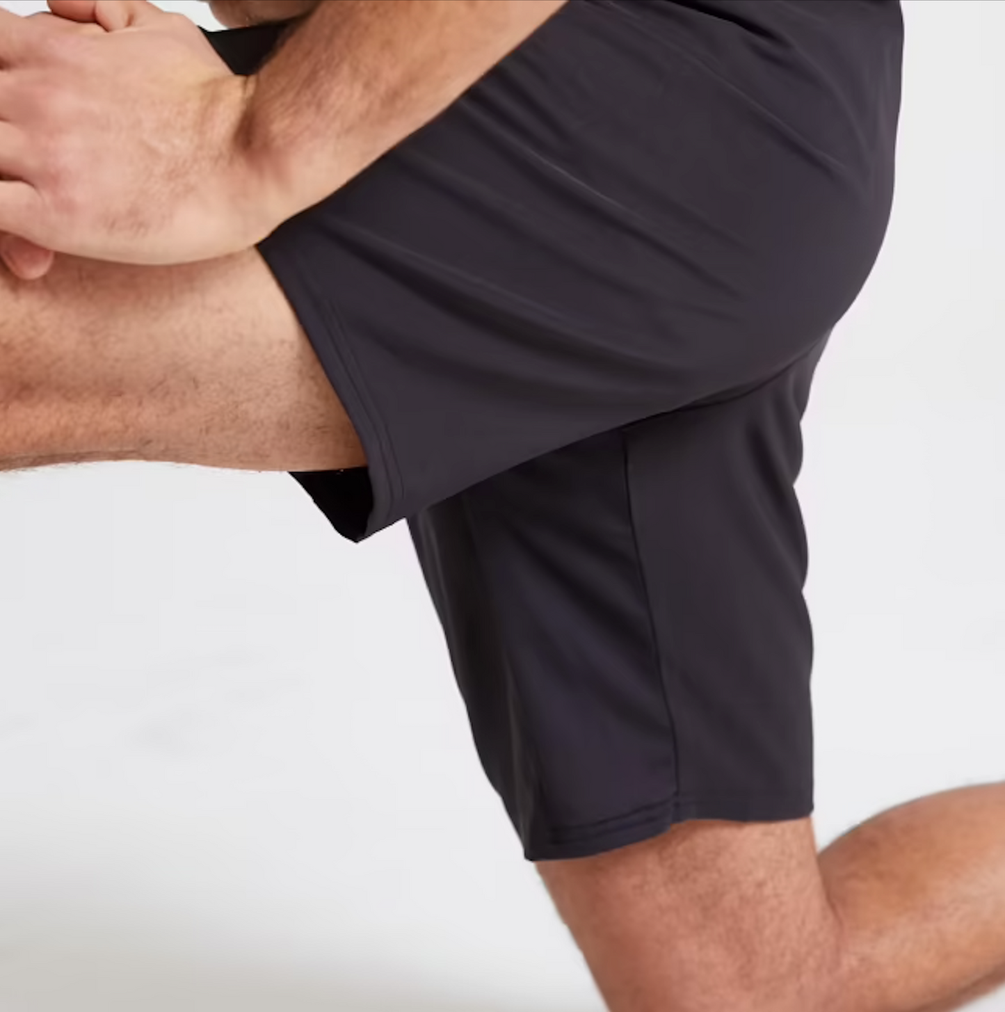 Men "Black Ball" Sports Gym Shorts