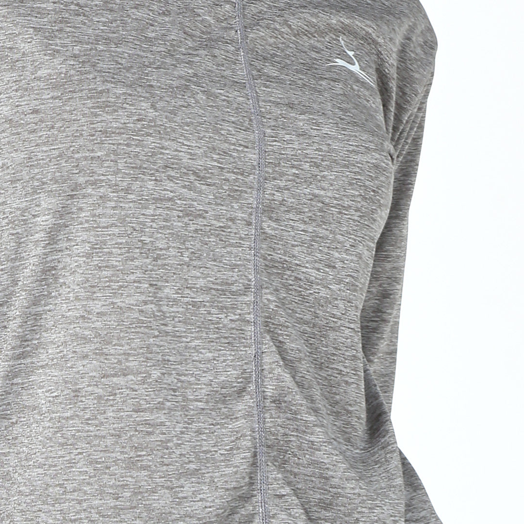 Doe Heather Grey modest sports t-shirt - Champsland