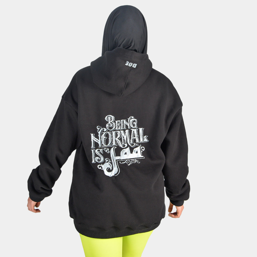 Being Normal is “Momel” Oversized Hoodie