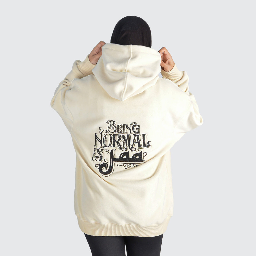 Being Normal is “Momel” Oversized Hoodie