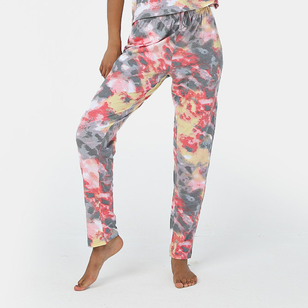 Tie and dye pajama Set