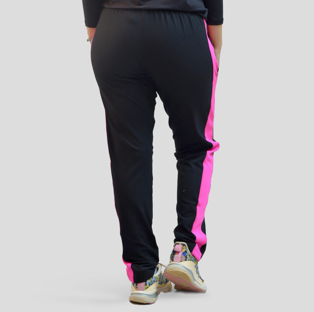 Ladies Side Striped Sweatpants