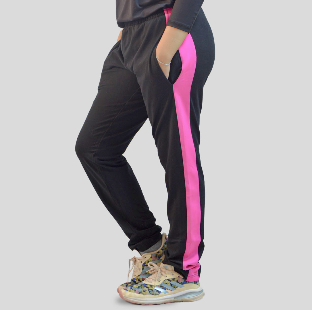 Ladies Side Striped Sweatpants