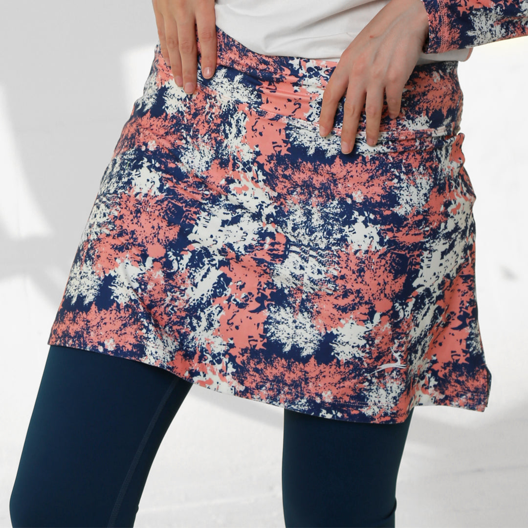 Dry fit printed skirt - Pinky Patches - Champsland