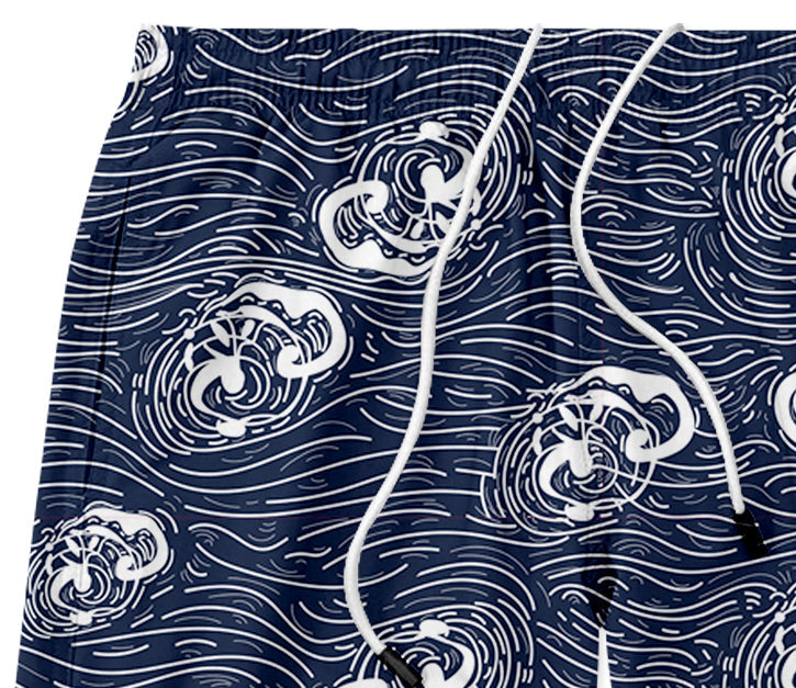 Waves swimming shorts