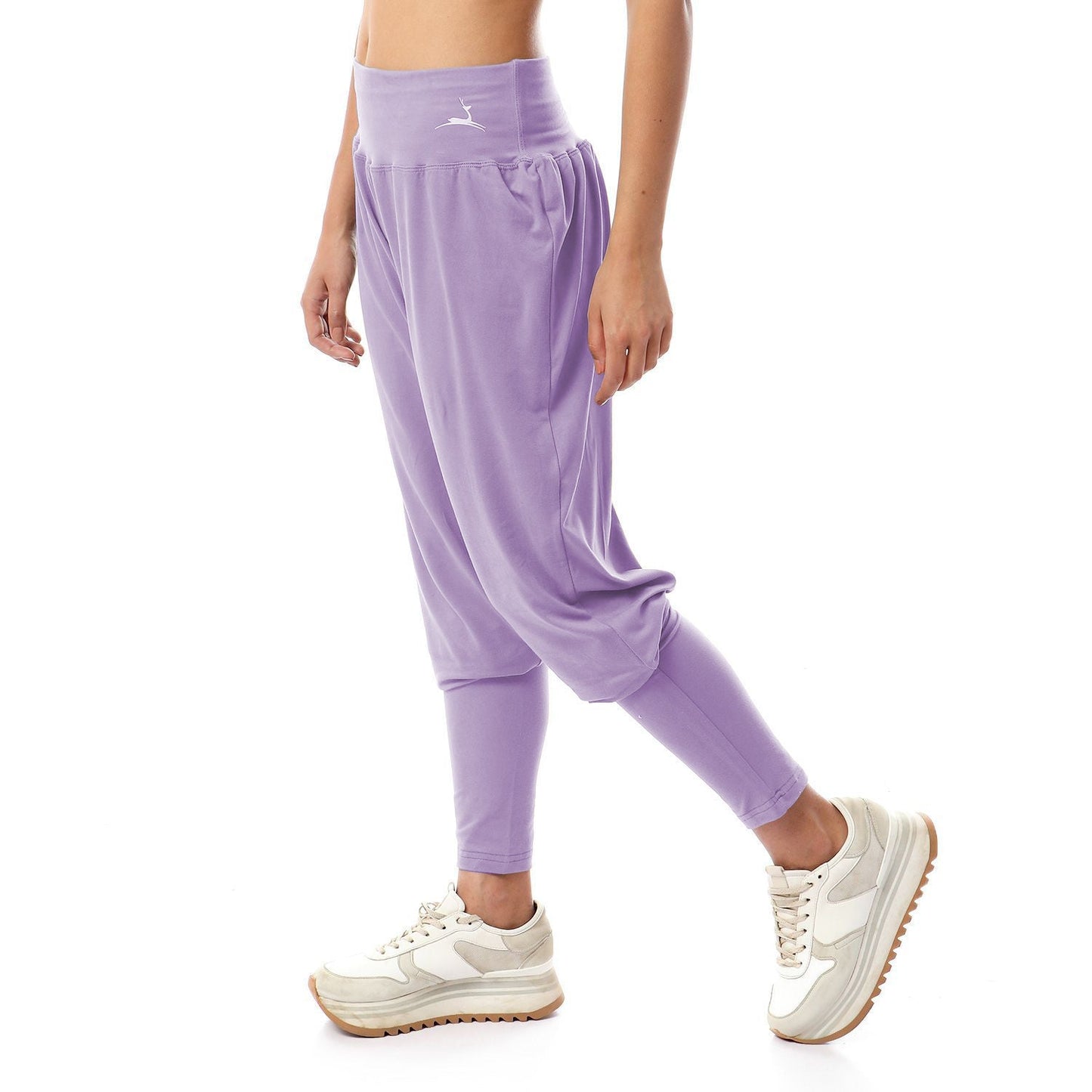 Plain Wide Leg Comfortable Women Sports Pants