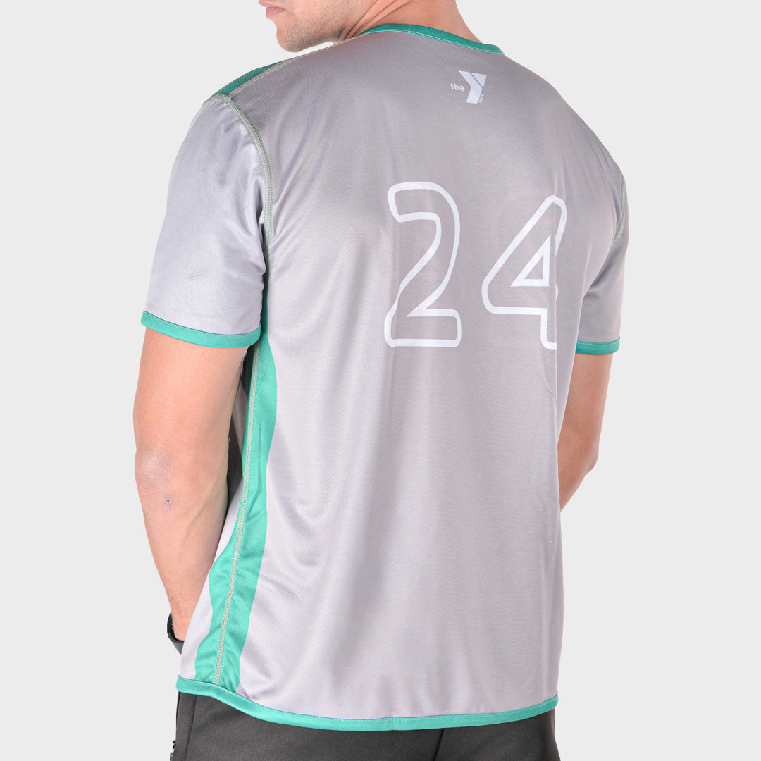 Men T-shirt Soccer Double Face- 24