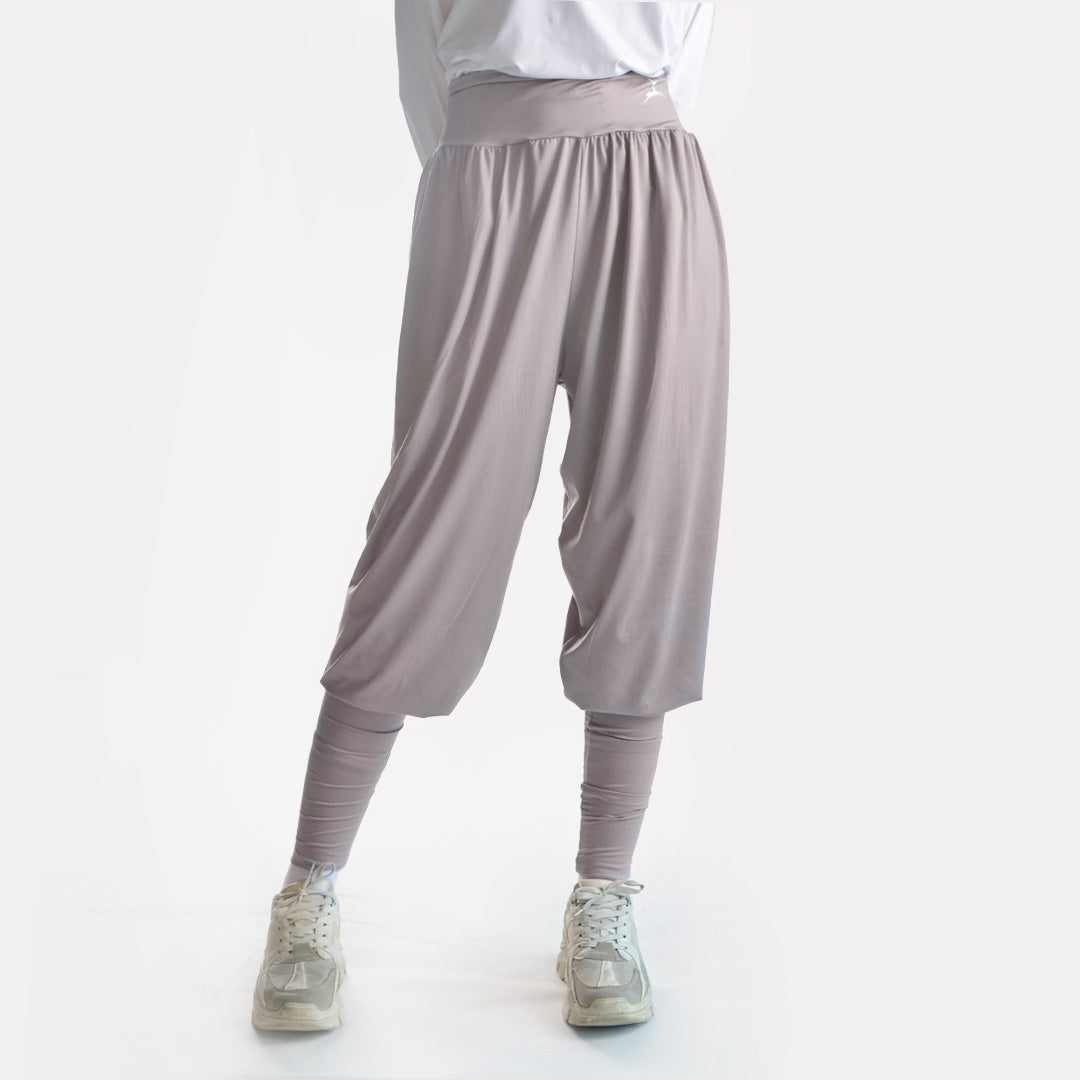 Plain Wide Leg Sports Pants