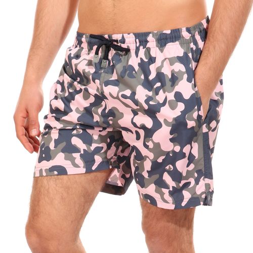 Waterproof Colorful Printed Swimming Shorts- Camo Print