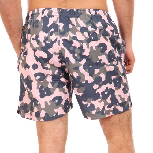 Waterproof Colorful Printed Swimming Shorts- Camo Print